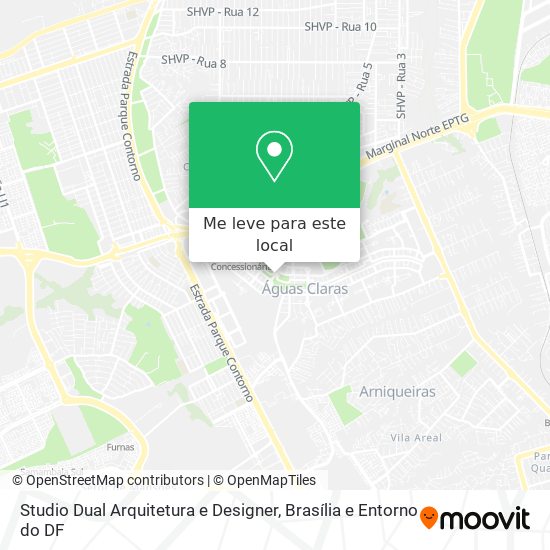 Studio Dual Arquitetura e Designer mapa