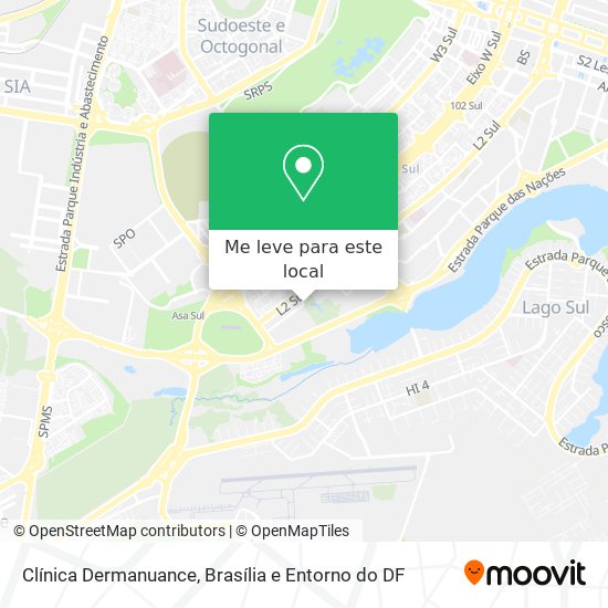 Clínica Dermanuance mapa