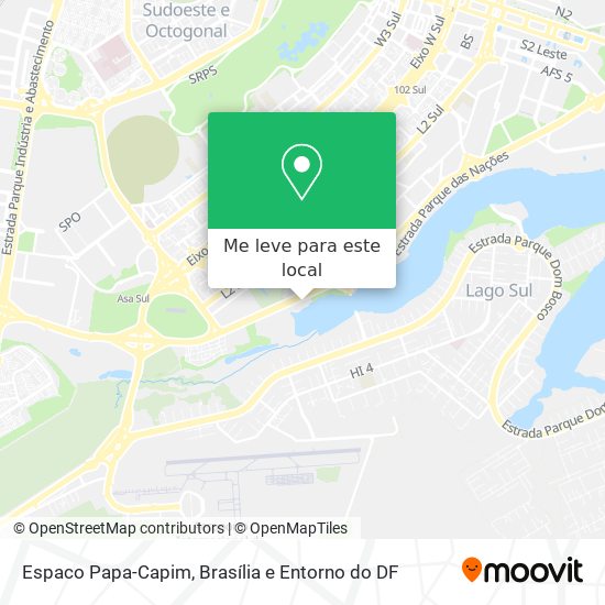 Espaco Papa-Capim mapa