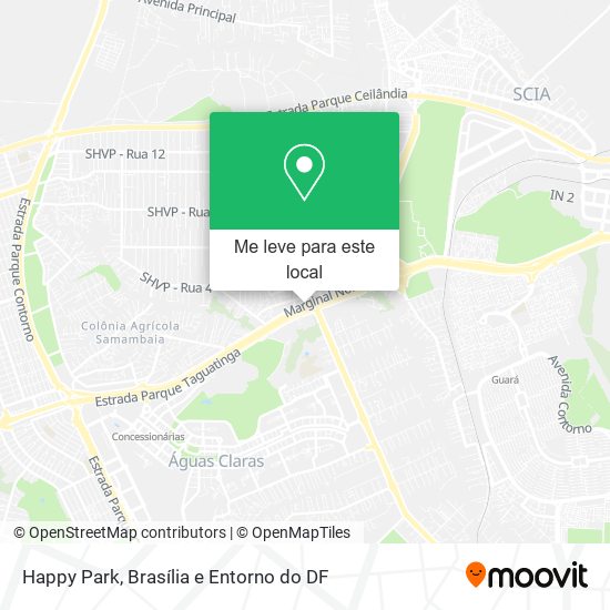 Happy Park mapa