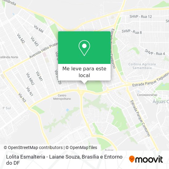 Lolita Esmalteria - Laiane Souza mapa