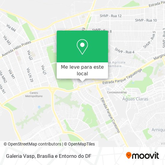 Galeria Vasp mapa