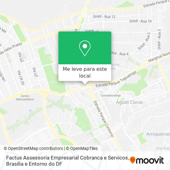 Factus Assessoria Empresarial Cobranca e Servicos mapa