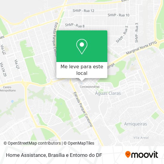 Home Assistance mapa
