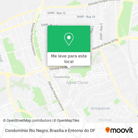 Condomínio Rio Negro mapa