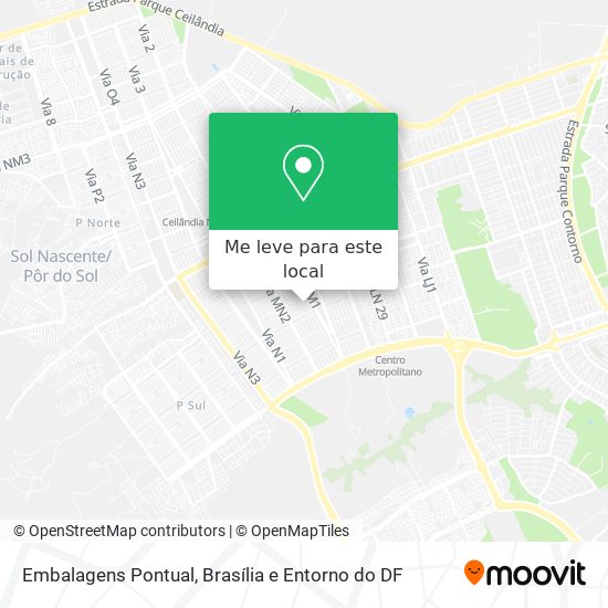 Embalagens Pontual mapa