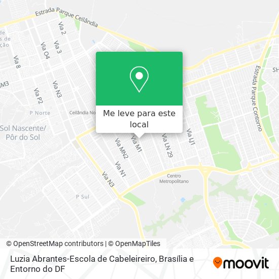 Luzia Abrantes-Escola de Cabeleireiro mapa