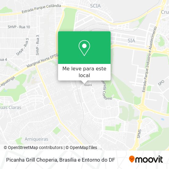 Picanha Grill Choperia mapa