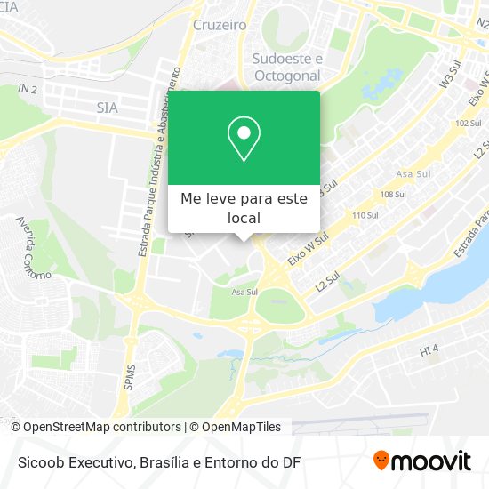 Sicoob Executivo mapa