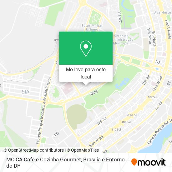 MO.CA Café e Cozinha Gourmet mapa