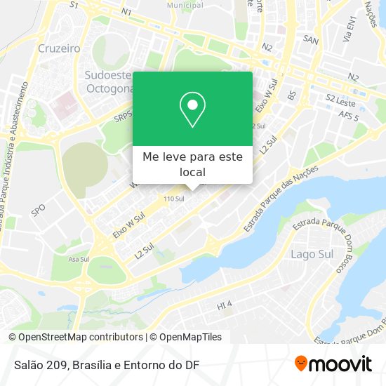 Salão 209 mapa
