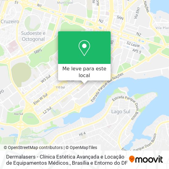 Dermalasers - Clínica Estética Avançada e Locação de Equipamentos Médicos. mapa