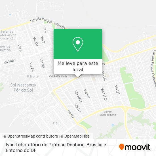 Ivan Laboratório de Prótese Dentária mapa