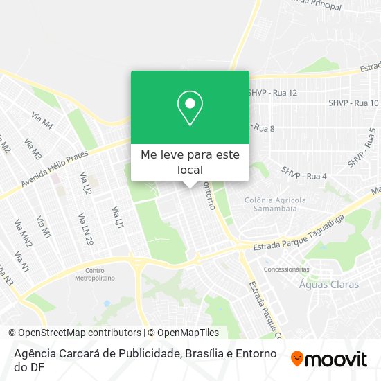 Agência Carcará de Publicidade mapa