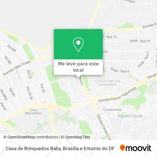 Casa de Brinquedos Baby mapa