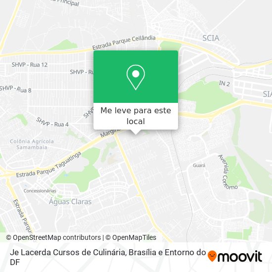 Je Lacerda Cursos de Culinária mapa