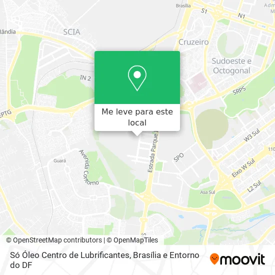 Só Óleo Centro de Lubrificantes mapa
