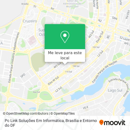Pc Link Soluções Em Informática mapa