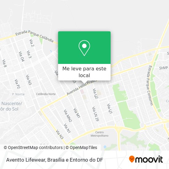 Aventto Lifewear mapa