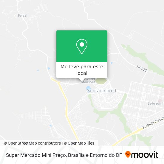 Super Mercado Mini Preço mapa