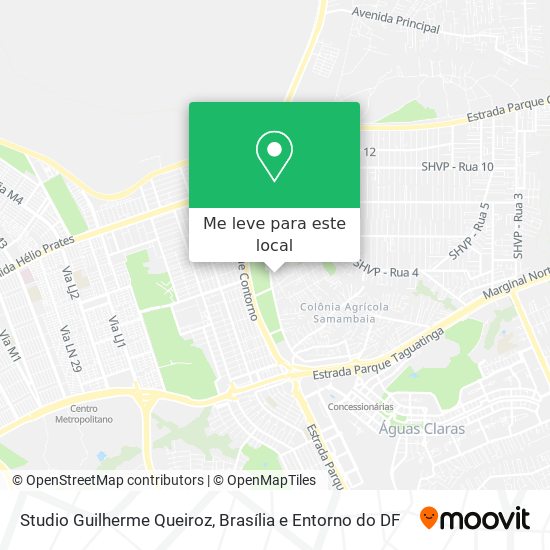 Studio Guilherme Queiroz mapa