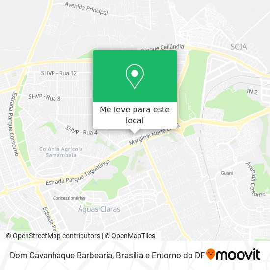 Dom Cavanhaque Barbearia mapa
