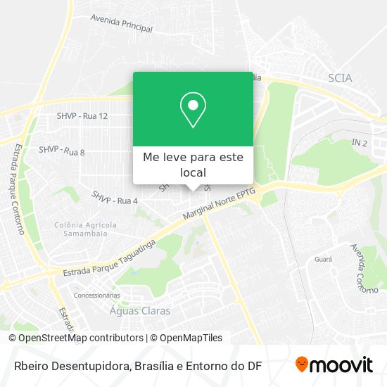 Rbeiro Desentupidora mapa