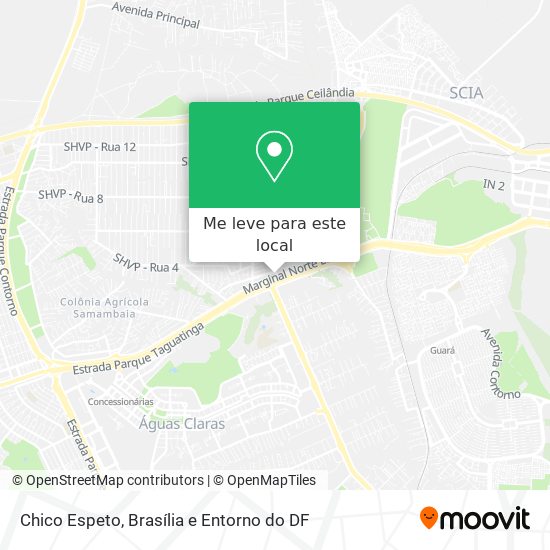 Chico Espeto mapa