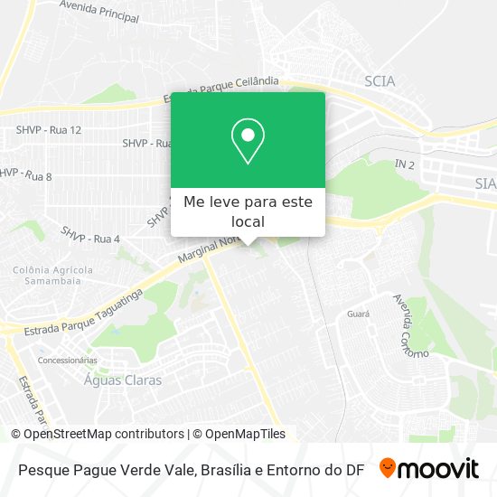 Pesque Pague Verde Vale mapa
