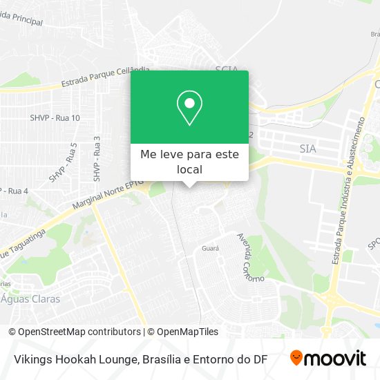 Vikings Hookah Lounge mapa