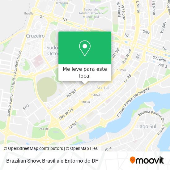 Brazilian Show mapa