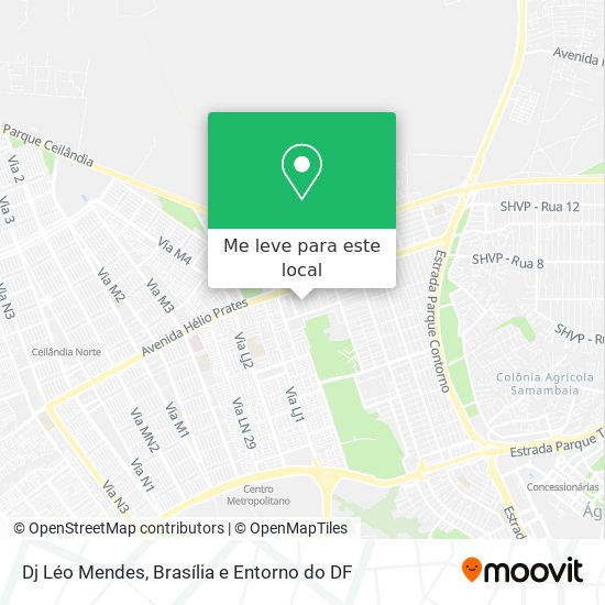 Dj Léo Mendes mapa