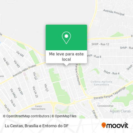 Lu Cestas mapa