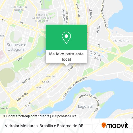 Vidrolar Molduras mapa
