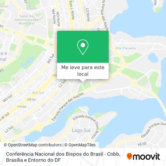 Conferência Nacional dos Bispos do Brasil - Cnbb mapa