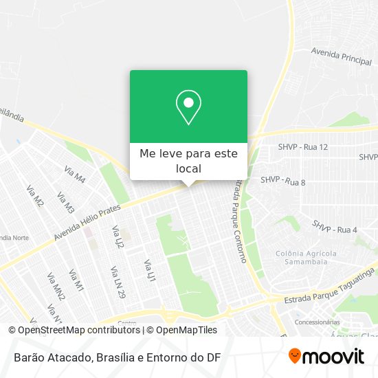 Barão Atacado mapa