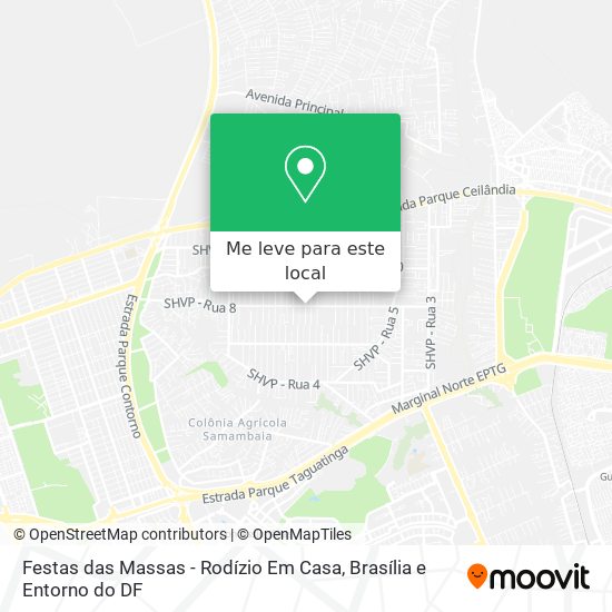 Festas das Massas - Rodízio Em Casa mapa