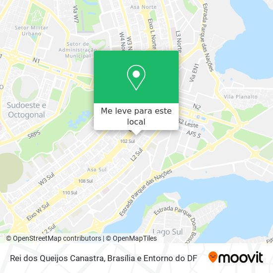 Rei dos Queijos Canastra mapa