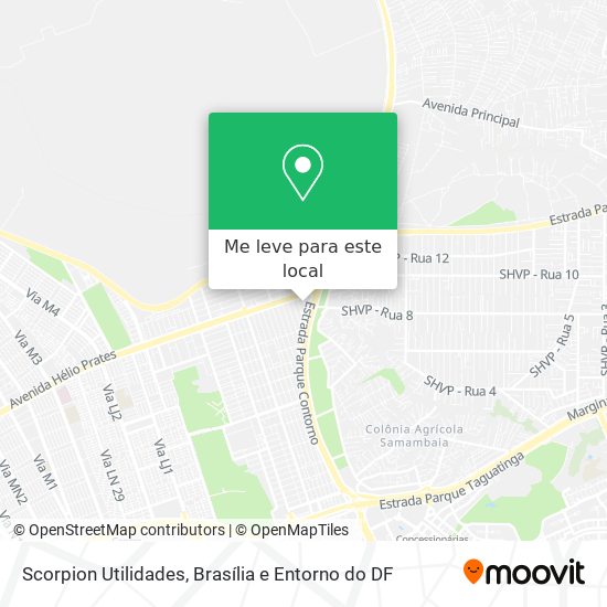 Scorpion Utilidades mapa