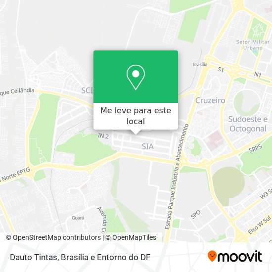 Dauto Tintas mapa
