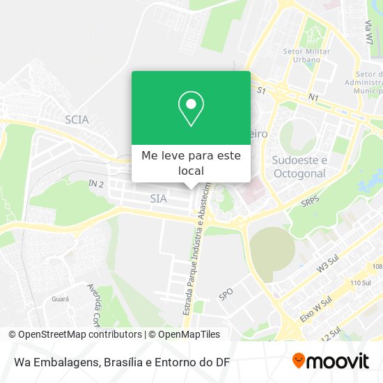Wa Embalagens mapa