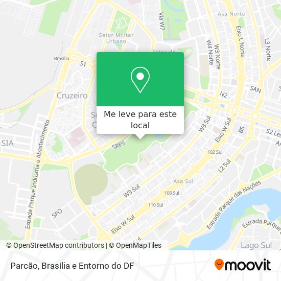 Parcão mapa