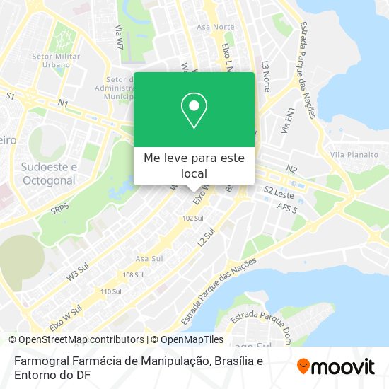 Farmogral Farmácia de Manipulação mapa