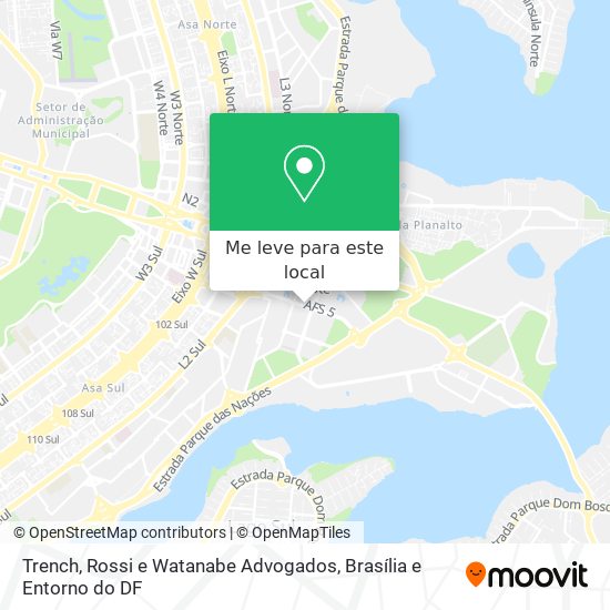 Trench, Rossi e Watanabe Advogados mapa