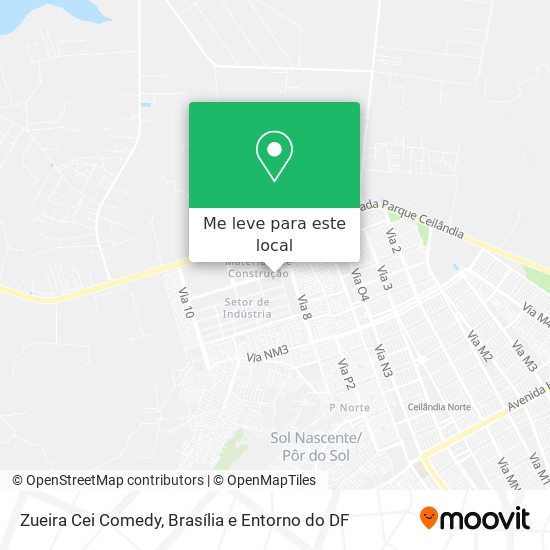 Zueira Cei Comedy mapa