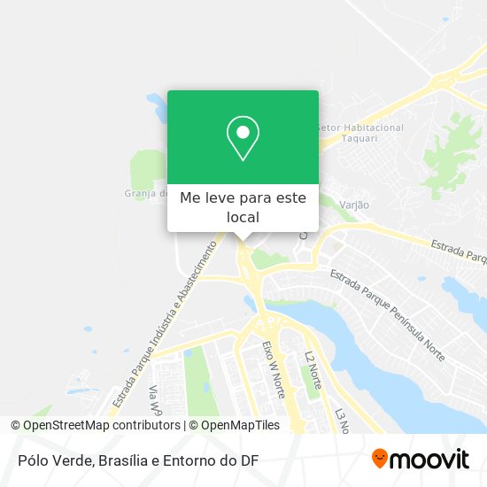 Pólo Verde mapa