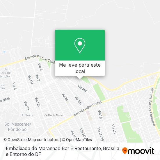 Embaixada do Maranhao Bar E Restaurante mapa