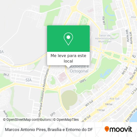 Marcos Antonio Pires mapa