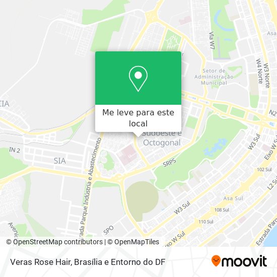 Veras Rose Hair mapa