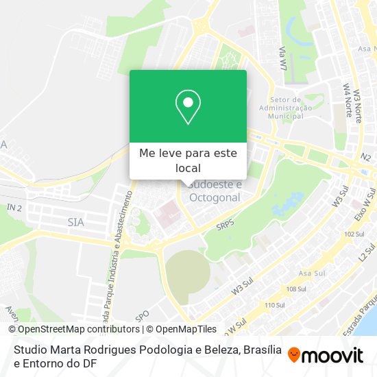 Studio Marta Rodrigues Podologia e Beleza mapa